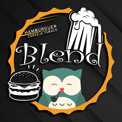 Logo restaurante Blend Hamburgueria Cervejaria Tabacaria