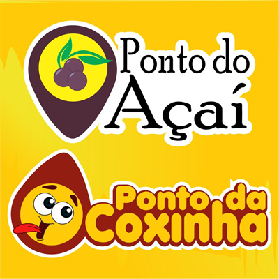Logo restaurante Ponto do Açaí e Ponto da Coxinha