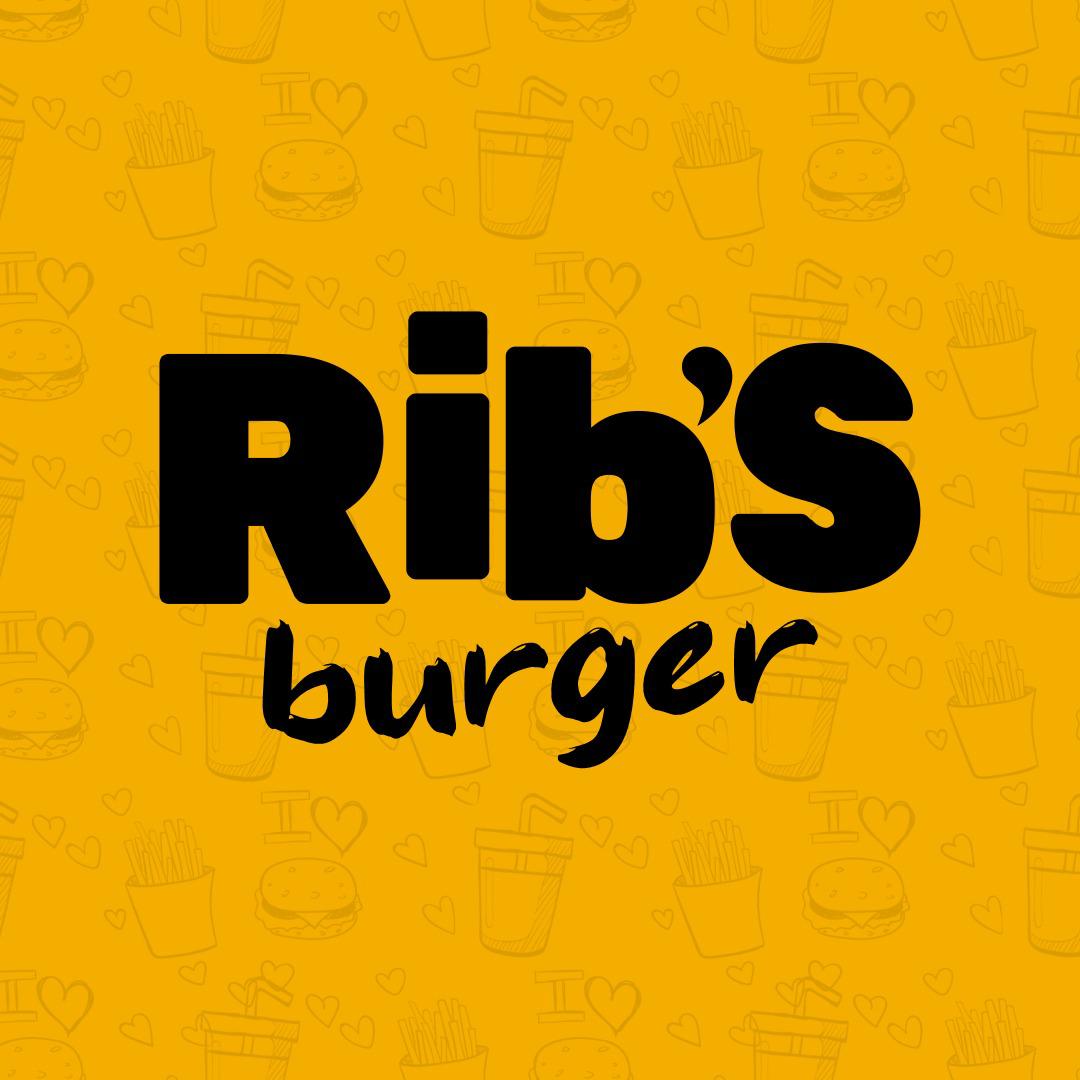 Logo-Hamburgueria - Rib's Burger