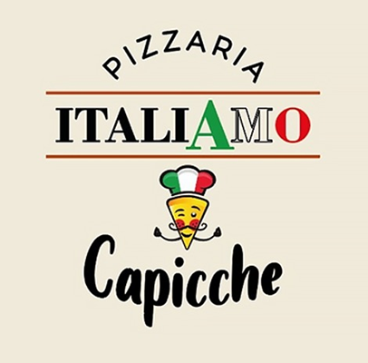 Logo restaurante cupom Italiamo Capicche Pizzaria