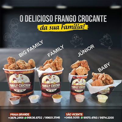 Logo restaurante family chicken pg