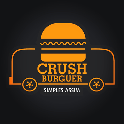 Logo restaurante Crush Burguer 01