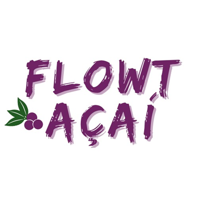 Logo restaurante cupom Flowt Açaí