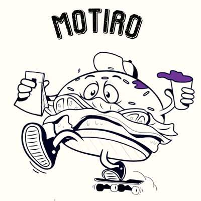 Logo-Loja de Açaí - Motirõ Burger