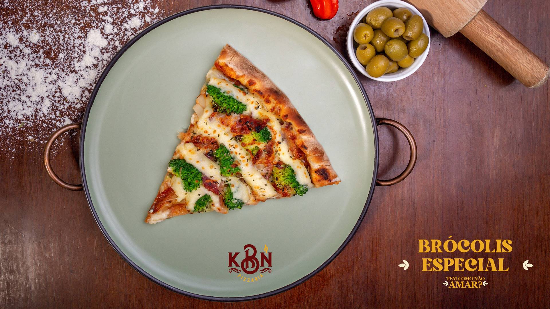 KBN pizzaria - A hora do jantar chegou! Que tal uma pizza pra hoje