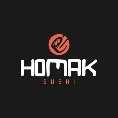 Logo restaurante cupom Homak Sushi