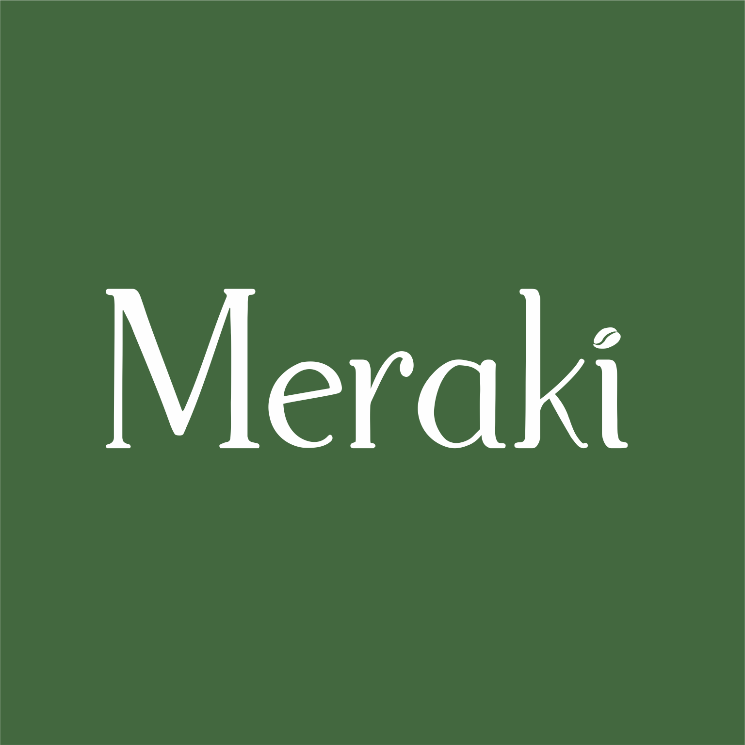 Logo restaurante Meraki