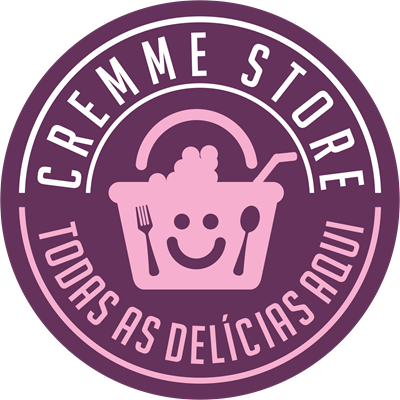 Logo-Loja de Açaí - Cremme Store