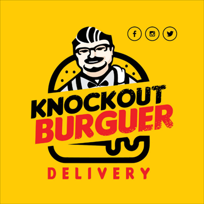 Logo restaurante Knockout Burguer