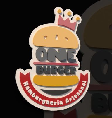 Logo restaurante OneBurger