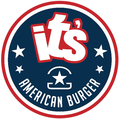 Logo-Hamburgueria - It's American Burger - Itapecerica