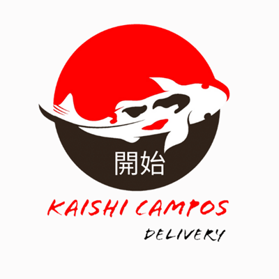 Logo restaurante kaishi Campos Delivery
