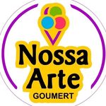 Logo-Loja de Açaí - NOSSA ARTE SORVETES E AÇAI