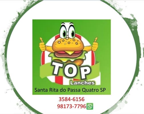 Logo restaurante Top hambúrgueria