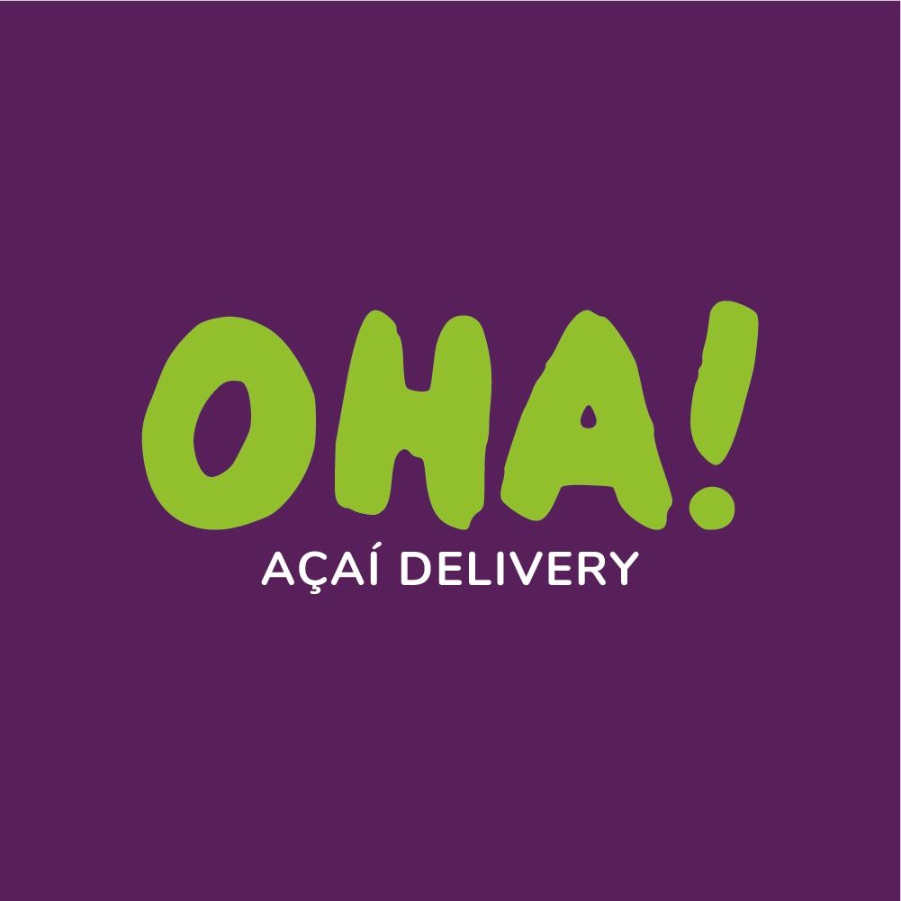 Logo-Loja de Açaí - Oha! Açai Delivery 