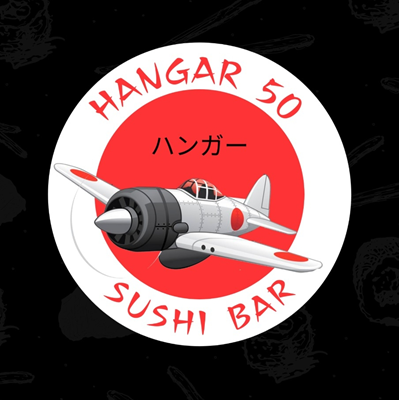 Logo-Restaurante Japonês - HANGAR 50 SUSHI BAR