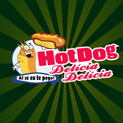 Logo-Lanchonete - Hotdog Delicia
