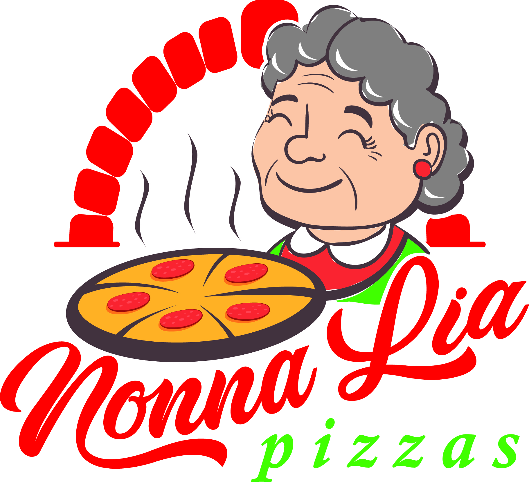 Logo-Pizzaria - Nonna Lia Pizzas