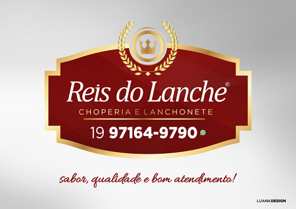 Logo restaurante REIS DO LANCHE
