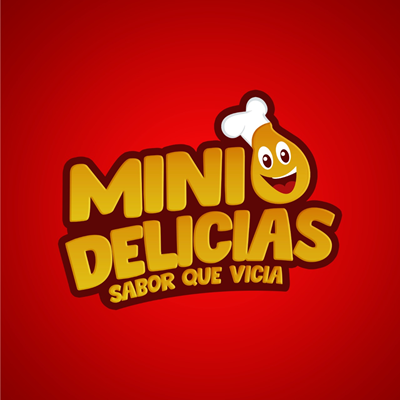 Logo-Fast Food - Mini Delícias