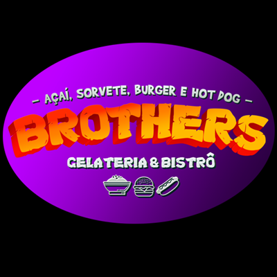 Logo-Loja de Açaí - Brothers Gelateria e Bistrô