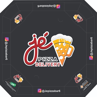 Logo restaurante Jé pizzaria