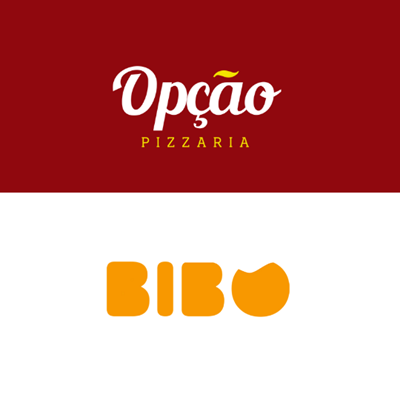 Logo-Restaurante - Opção Pizza / Bibo Food&Burger