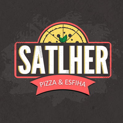 Logo restaurante @SatlherPizzaria