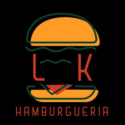 Logo restaurante LK Burger e Pizza