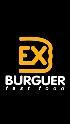 Logo-Fast Food - Ex Burguer Guaianazes