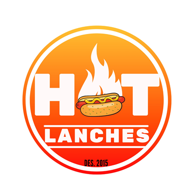 Logo-Lanchonete - hot lanches