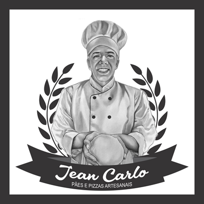 Logo restaurante JEAN CARLO PÃES E PIZZAS