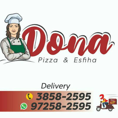 Logo-Pizzaria - Dona Pizza & Esfiha