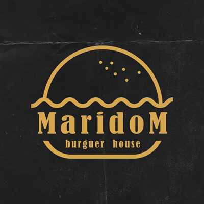 Logo restaurante Maridom Burguer House