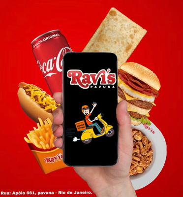 Logo-Fast Food - Ravi's Pavuna