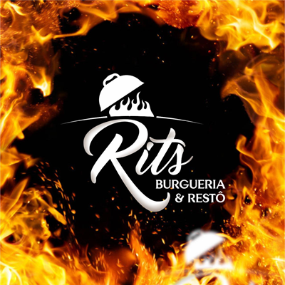 Logo restaurante Rits Burgueria & Restô