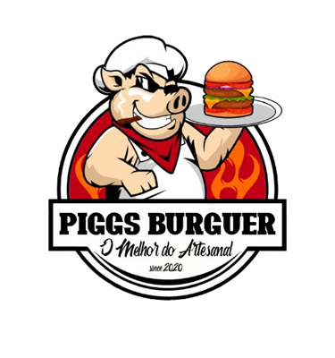 Logo-Hamburgueria - Piggs Burguer