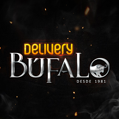 Logo restaurante  Delivery Bufalo -contato (92)98484-0058
