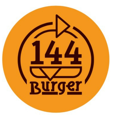 Logo restaurante 144 BURGER - ARTESANAL