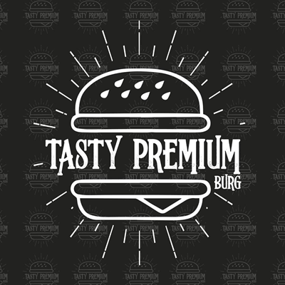Logo-Hamburgueria - Tasty Premium Burg