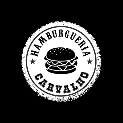 Logo restaurante Hamburgueria Carvalho