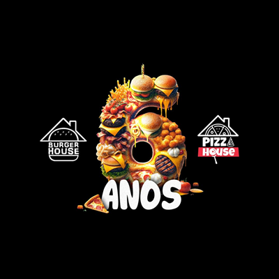 Logo restaurante Burger e Pizza House