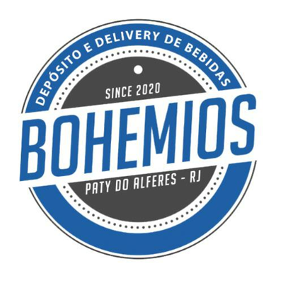 Logo restaurante Bohemios - Depósito e delivery de bebidas