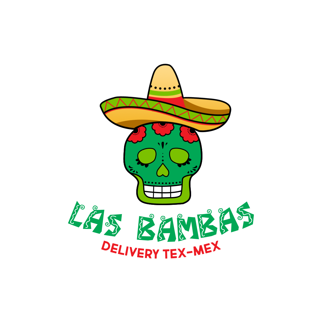Logo-Lanchonete - Las Bambas Tex-Mex