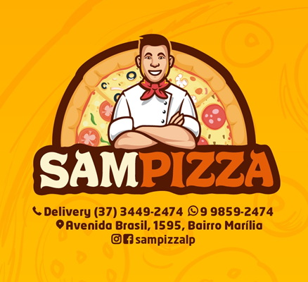 Logo restaurante Cardápio Sampizza