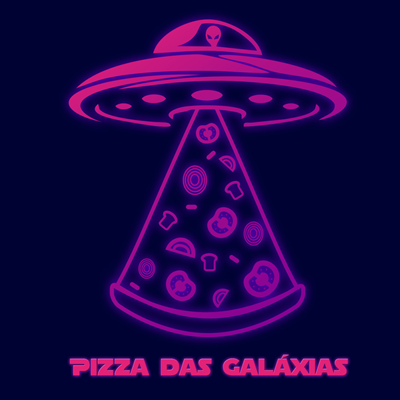 Logo-Pizzaria - Pizza das Galaxyas