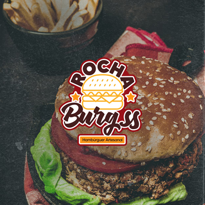 Logo restaurante ROCHA BURG'SS