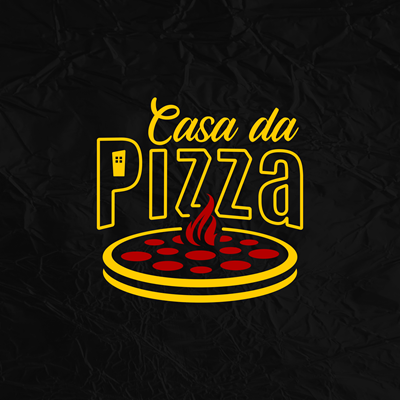 Logo-Pizzaria - Casa da Pizza