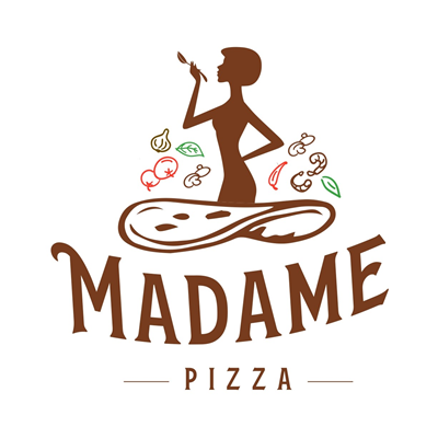 Logo restaurante Madame Pizza