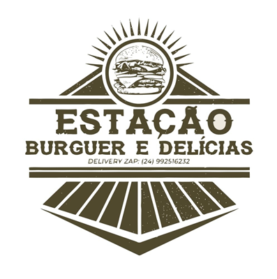 Logo restaurante Estação Burguer e Delicias